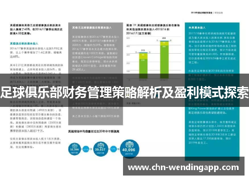 足球俱乐部财务管理策略解析及盈利模式探索 足球俱乐部财务管理策略解析及盈利模式探索